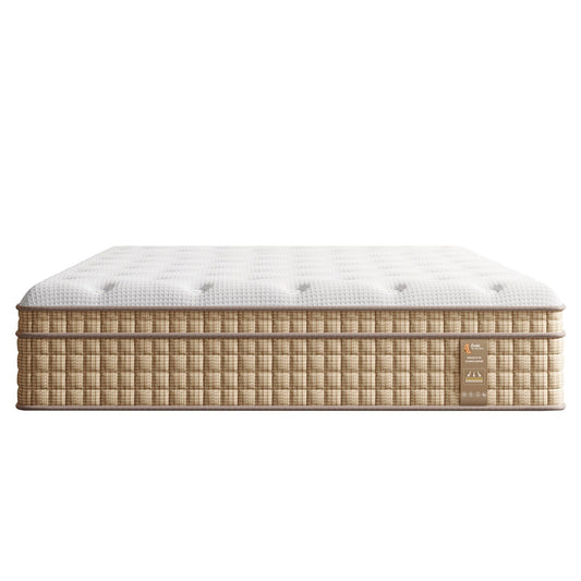 Materasso ibrido a molle insacchettate con memory foam in gel, senza fibra di vetro, di media morbidezza, certificato CertiPUR-US