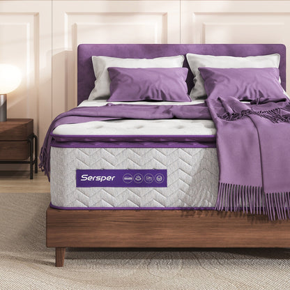 Materasso medio con memory foam da 12 pollici
