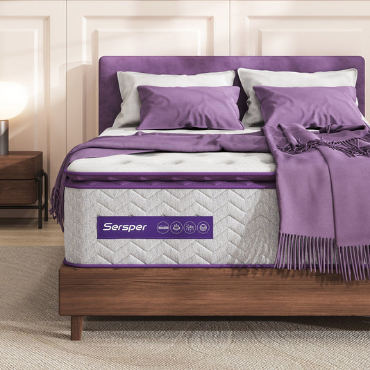 Materasso medio con memory foam da 12 pollici