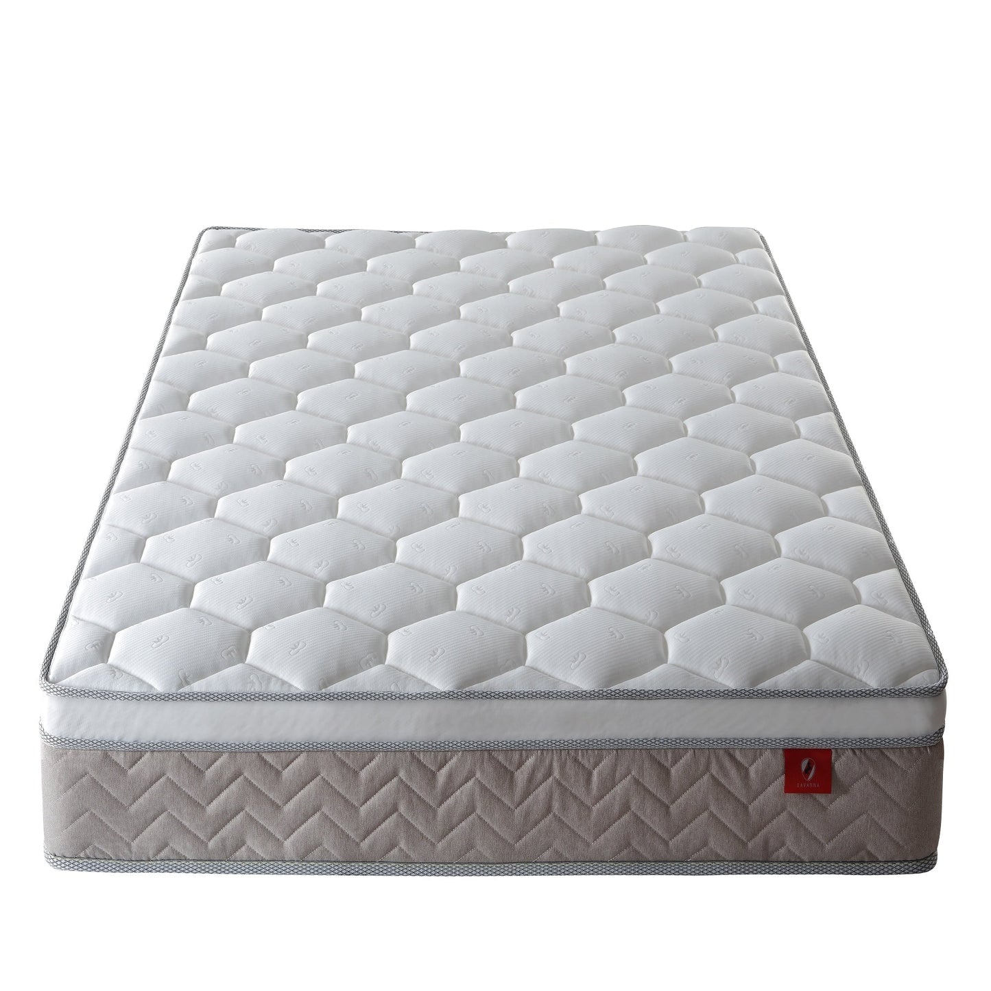 12 Materassi in memory foam ibrido con molle insacchettate certificati CertiPUR-US