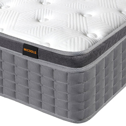 12 Materassi ibridi con pillow top medio-rigido