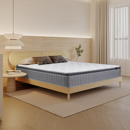 12 Materassi ibridi con pillow top medio-rigido