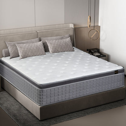 12 Materassi ibridi con pillow top medio-rigido