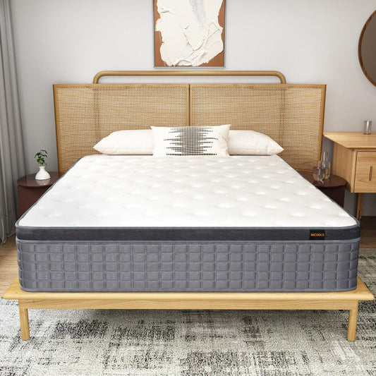 12 Materassi ibridi con pillow top medio-rigido