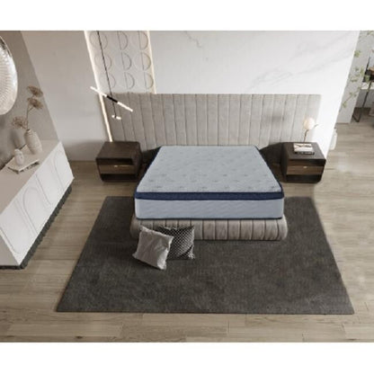 Materasso ibrido a molle insacchettate in memory foam 12-QUEEN
