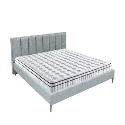 Assemblato negli Stati Uniti - Materasso ibrido Diamond 12 con molle insacchettate e memory foam Cool Gel