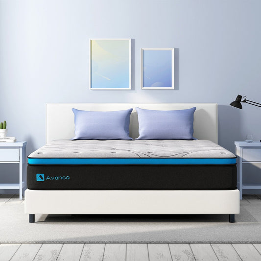 Materasso ibrido con cuscino medio da 12''