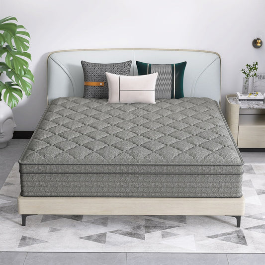 Materasso ibrido da 14 pollici in una scatola con memory foam in gel