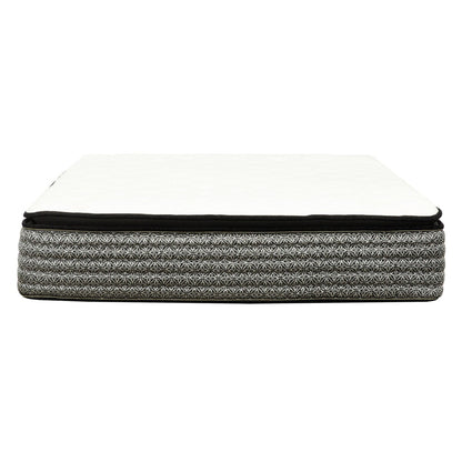 Materasso ibrido a molle insacchettate da 14 pollici, materasso in memory foam Euro Top Gel
