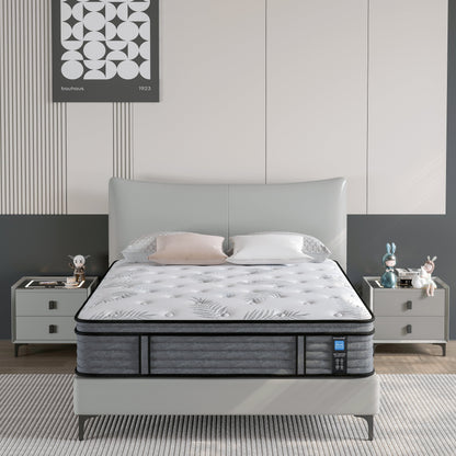 Materasso ibrido in memory foam Cool Gel da 14 pollici, formato singolo, in una scatola per piccole camere da letto