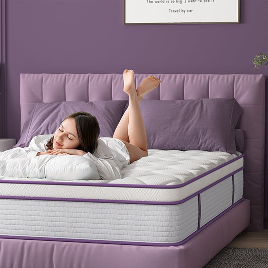 Materasso ibrido in memory foam gel da 14 pollici in una scatola