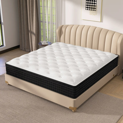 14 Materassi ibridi semirigidi con pillow top in una scatola