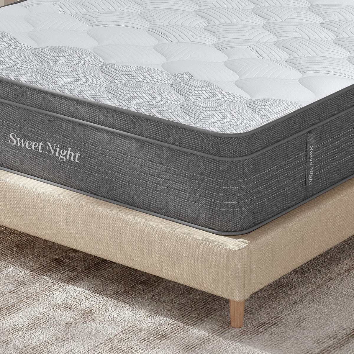 Materasso ibrido in memory foam da 14'' in una scatola