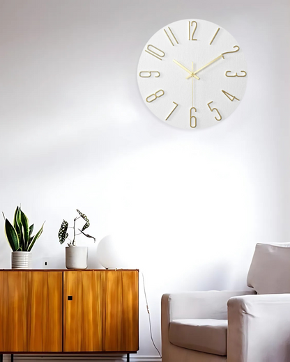 Orologio scandinavo in legno