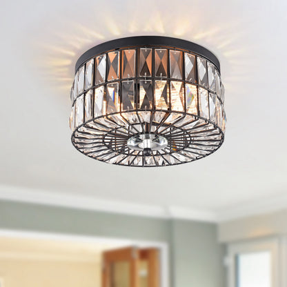 Lampada da soffitto a filo con cristallo a incandescenza a 2 luci C Cattleya