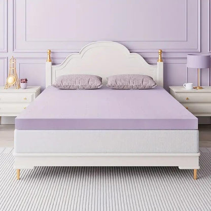 Materasso in memory foam King Firm da 2 pollici, ventilato, rinfrescante, infuso ad alta densità