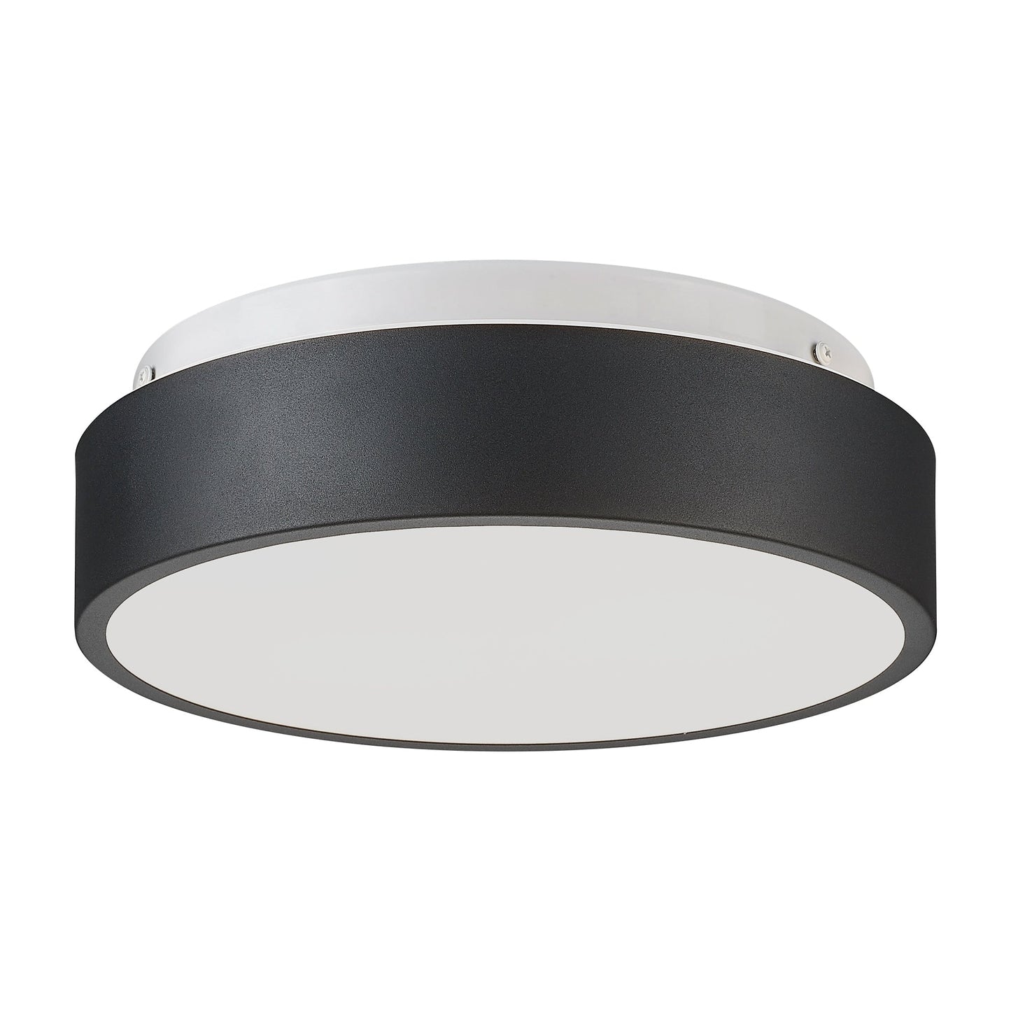Plafoniera a filo a 2 luci con paralume in vetro smerigliato - 12,0 pollici LX 12,0 pollici WX 3,5 pollici H