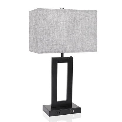 Set di 22 lampade da tavolo USB grigie con controllo touch
