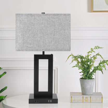 Set di 22 lampade da tavolo USB grigie con controllo touch