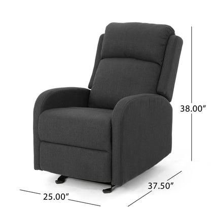Poltrona reclinabile standard con braccioli manuali larghi 25