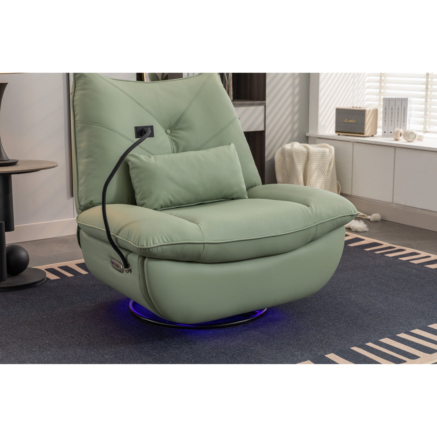 Poltrona reclinabile girevole 270