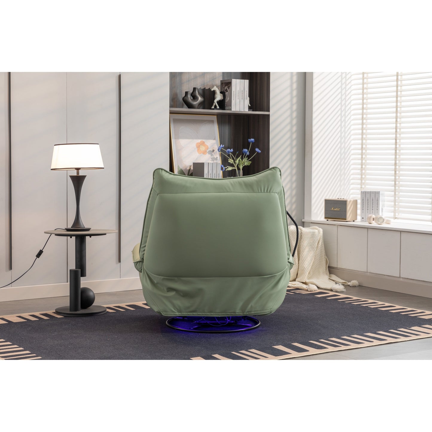 Poltrona reclinabile girevole 270