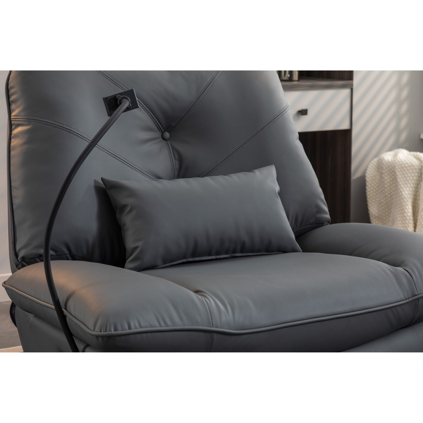Poltrona reclinabile girevole 270