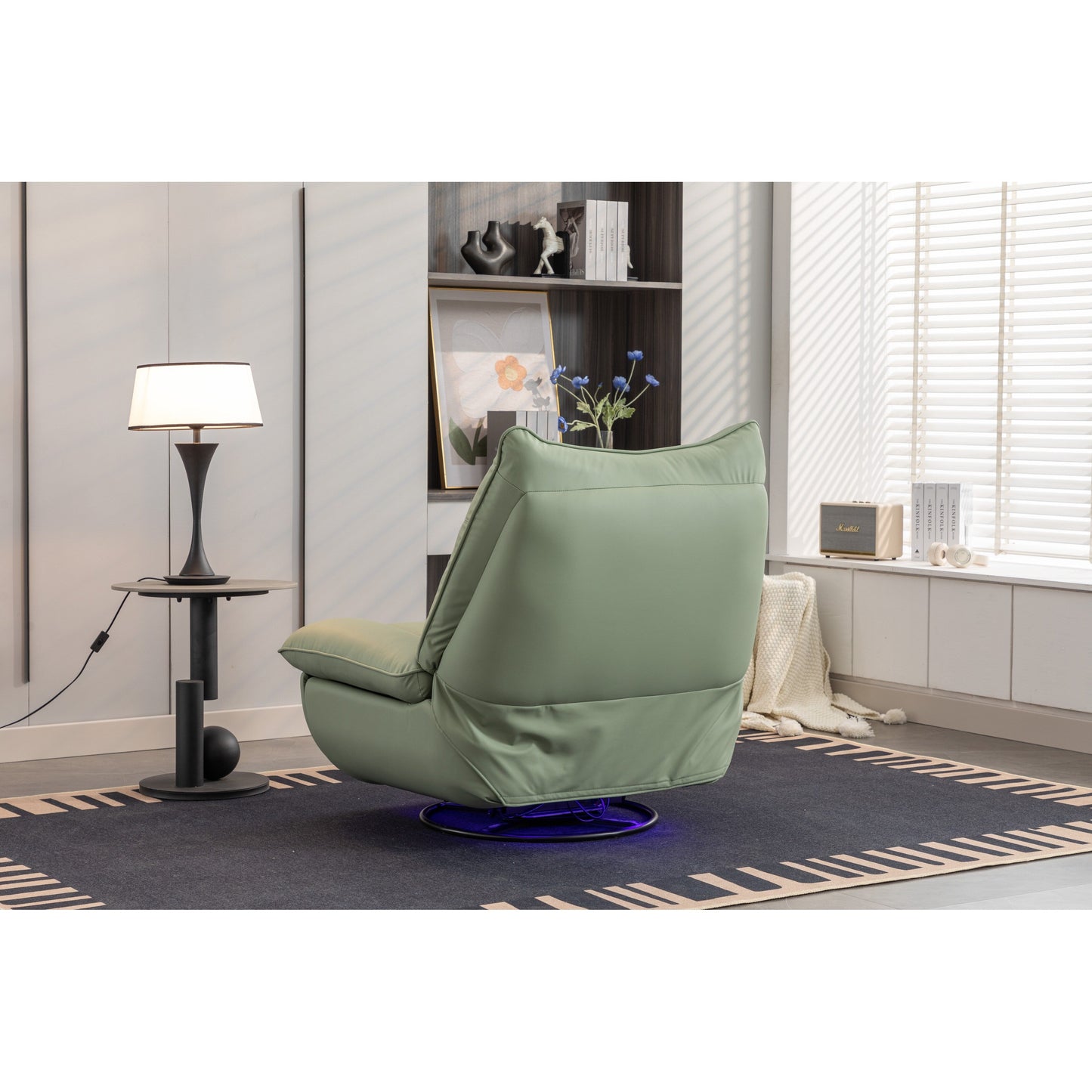 Poltrona reclinabile girevole 270