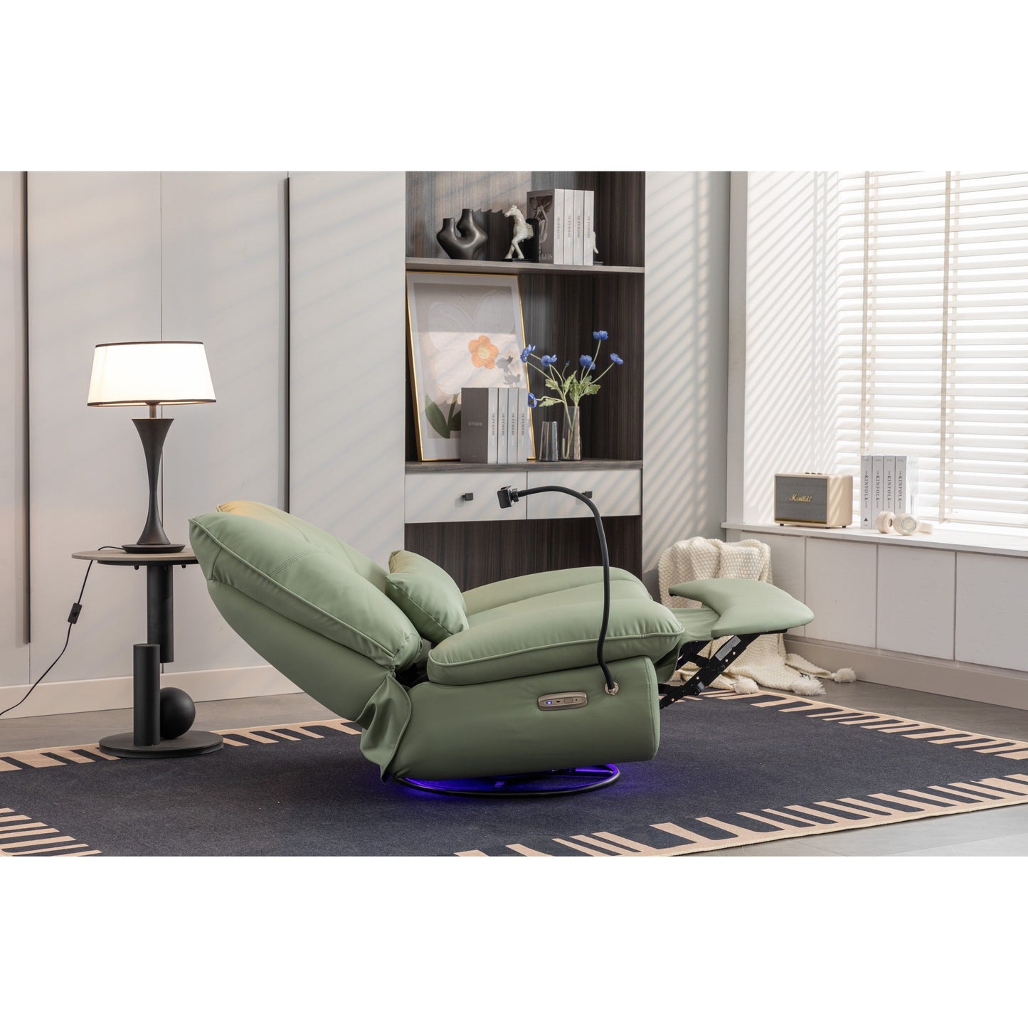 Poltrona reclinabile girevole 270