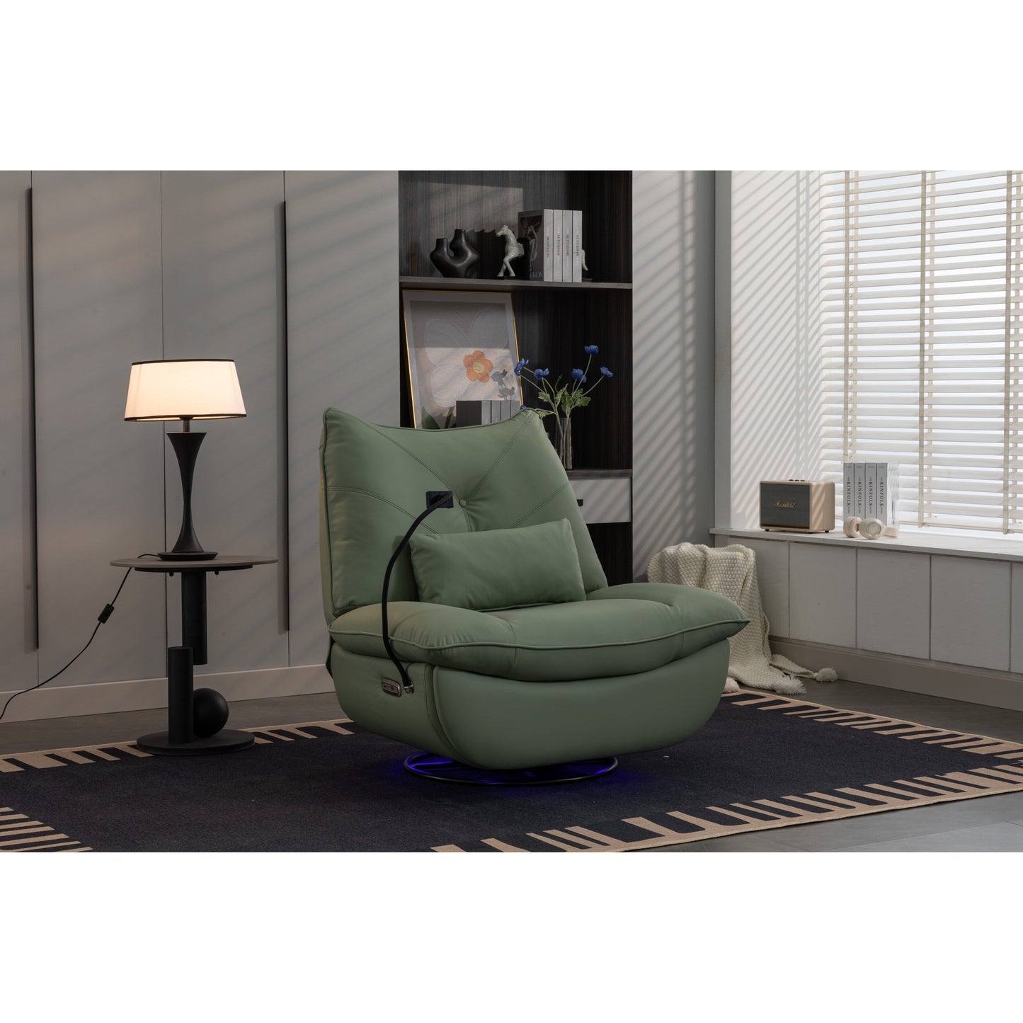 Poltrona reclinabile girevole 270