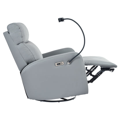 Poltrona reclinabile girevole elettricamente a 270°