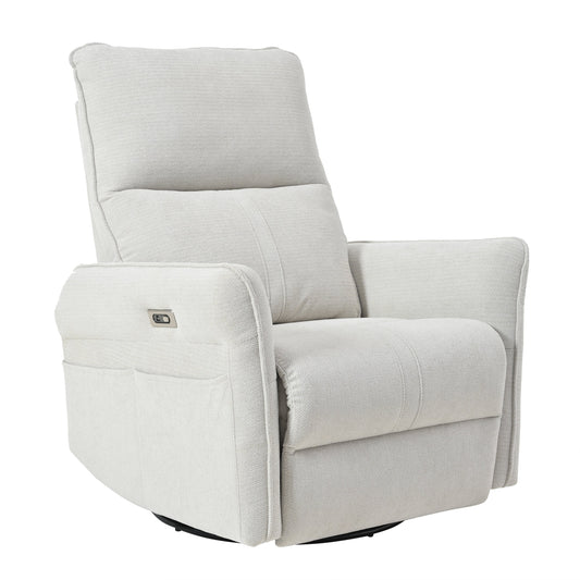 Poltrona reclinabile elettrica girevole a 270° con porte USB