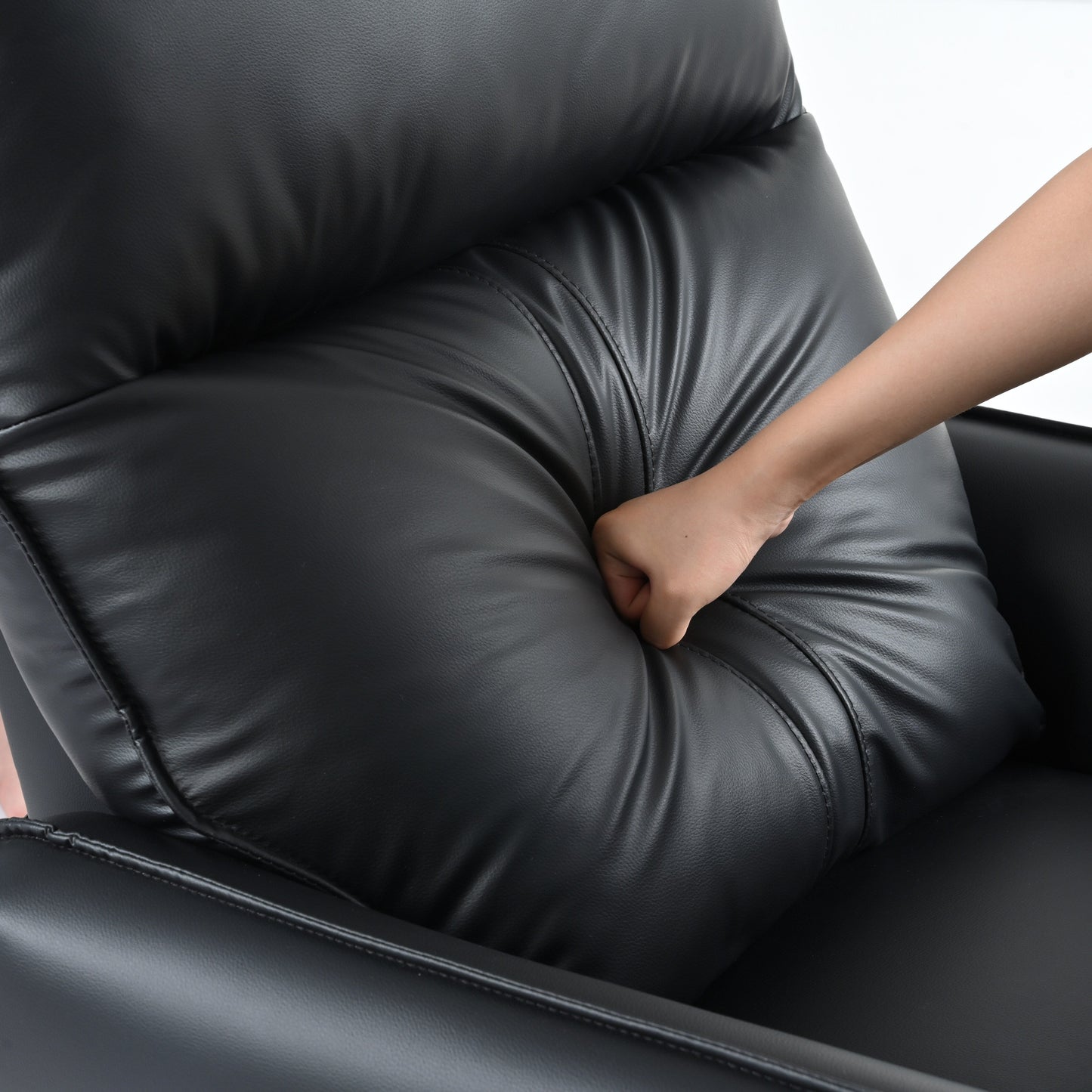 Poltrona reclinabile elettrica girevole a 270° con porte USB