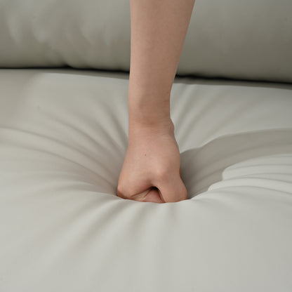 Poltrona reclinabile girevole a 270° con porte USB, reclinazione elettrica e comfort imbottito per il massimo relax