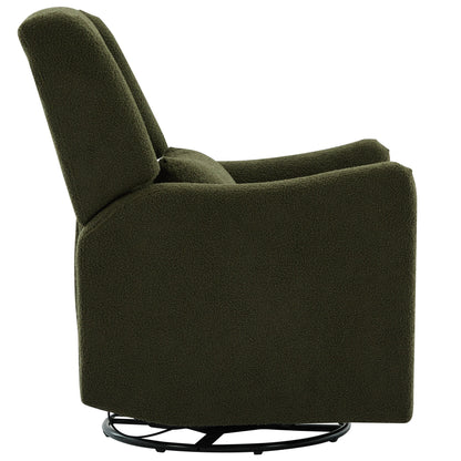 Poltrona reclinabile girevole con schienale alto da 29,5''
