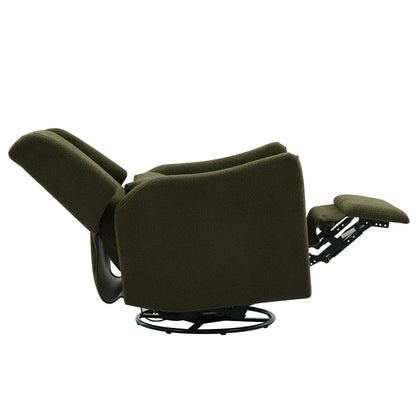 Poltrona reclinabile girevole con schienale alto da 29,5''