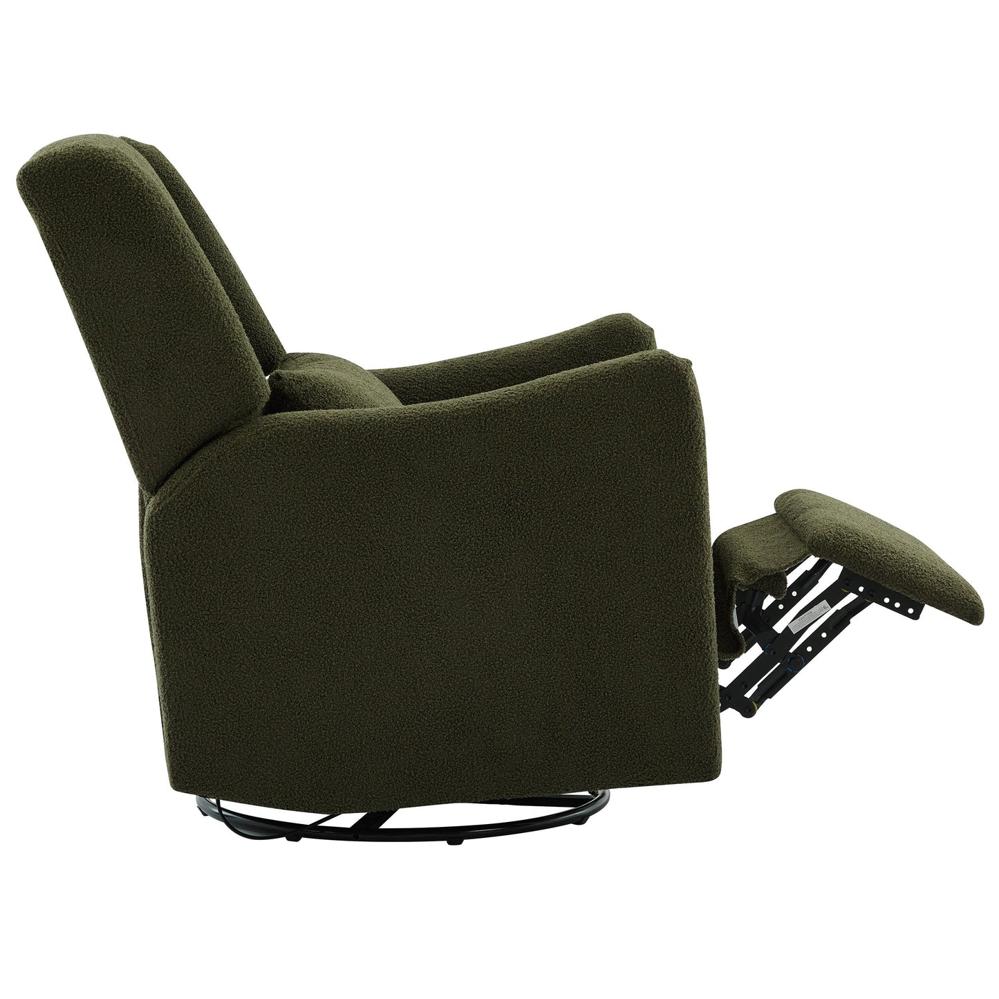 Poltrona reclinabile girevole con schienale alto da 29,5''
