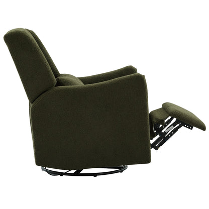 Poltrona reclinabile girevole con schienale alto da 29,5''