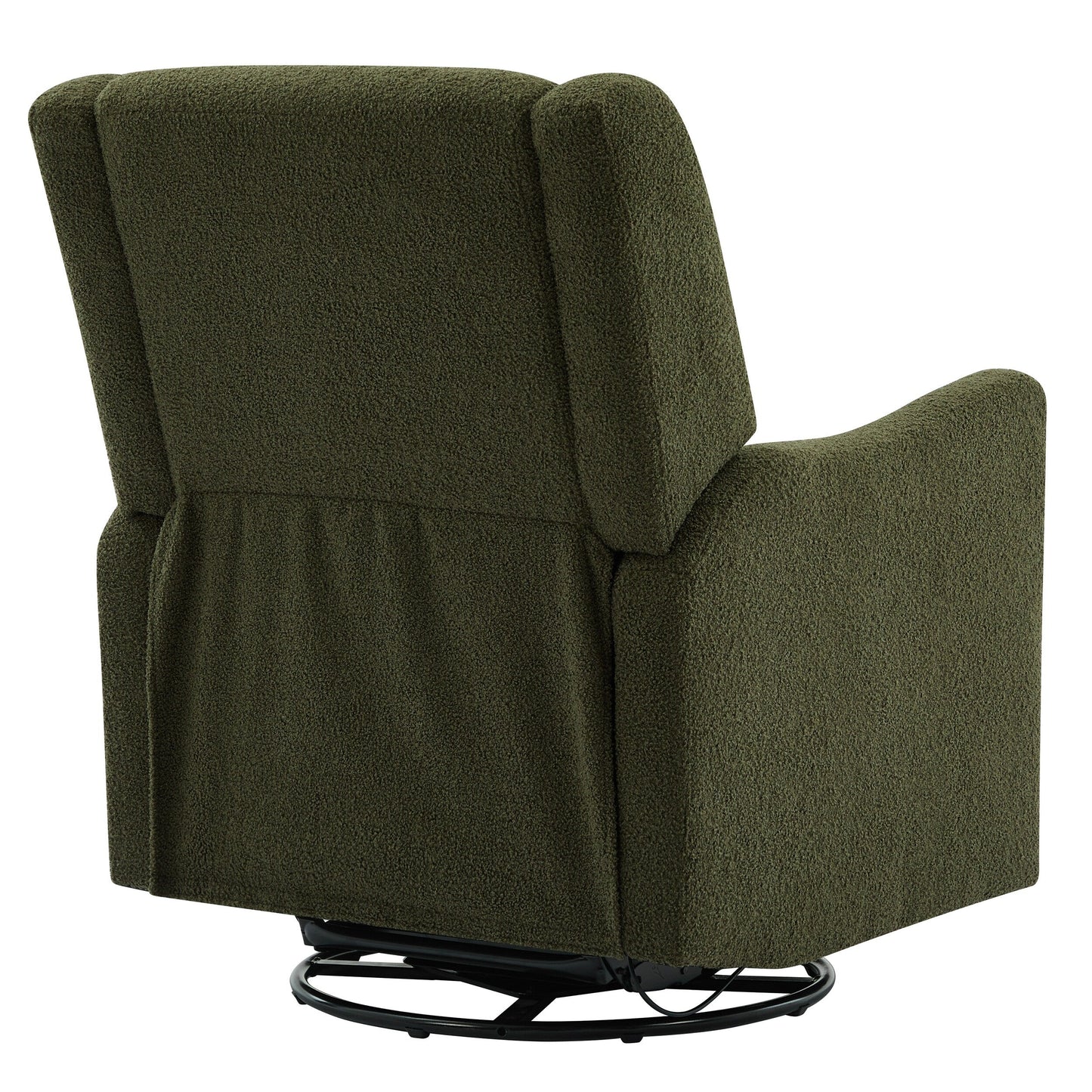 Poltrona reclinabile girevole con schienale alto da 29,5''