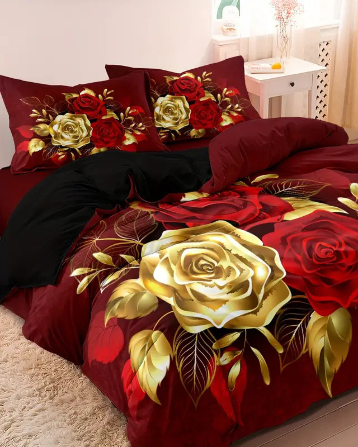 Set di biancheria da letto Rosa Luxe