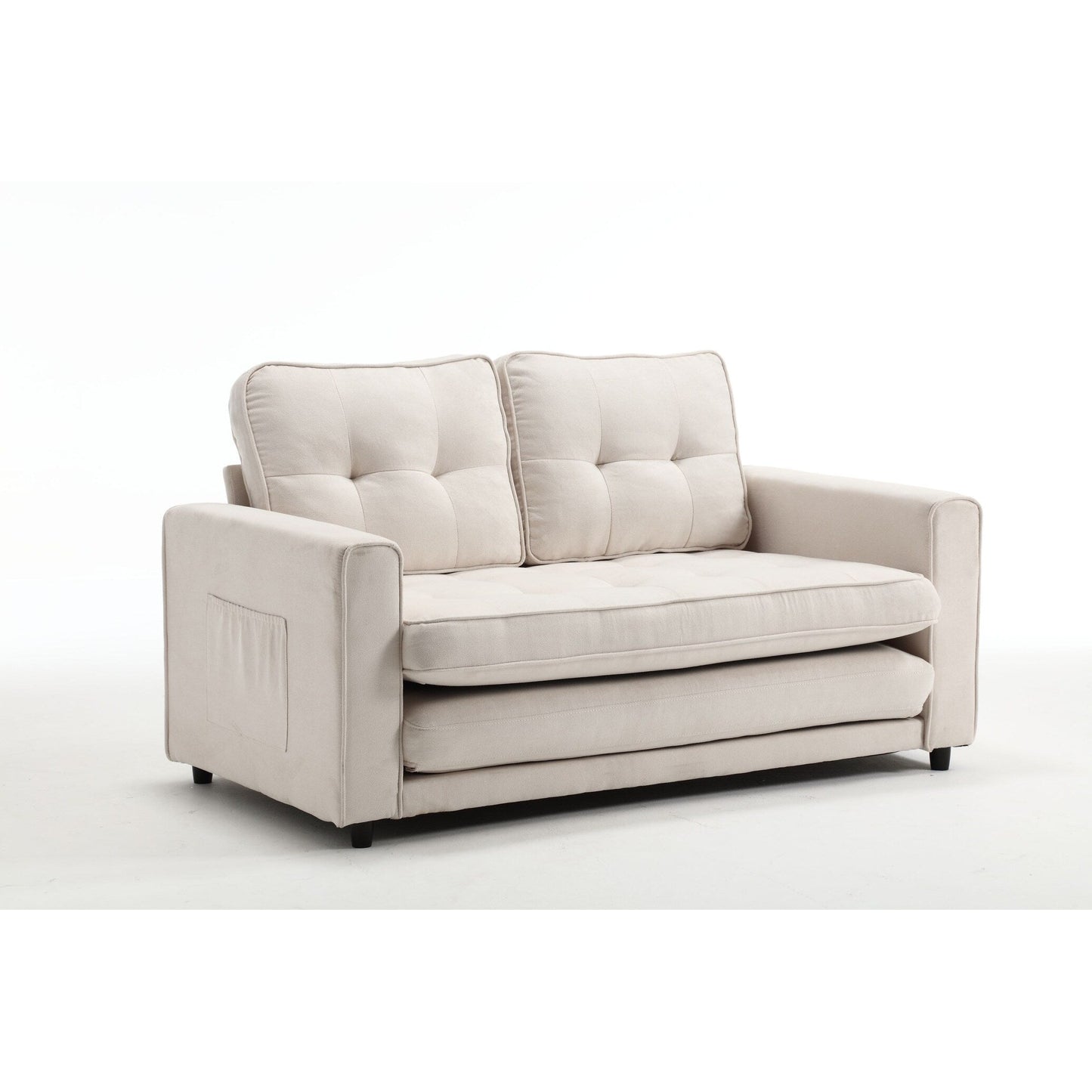 Divano letto futon trasformabile a 3 pieghe