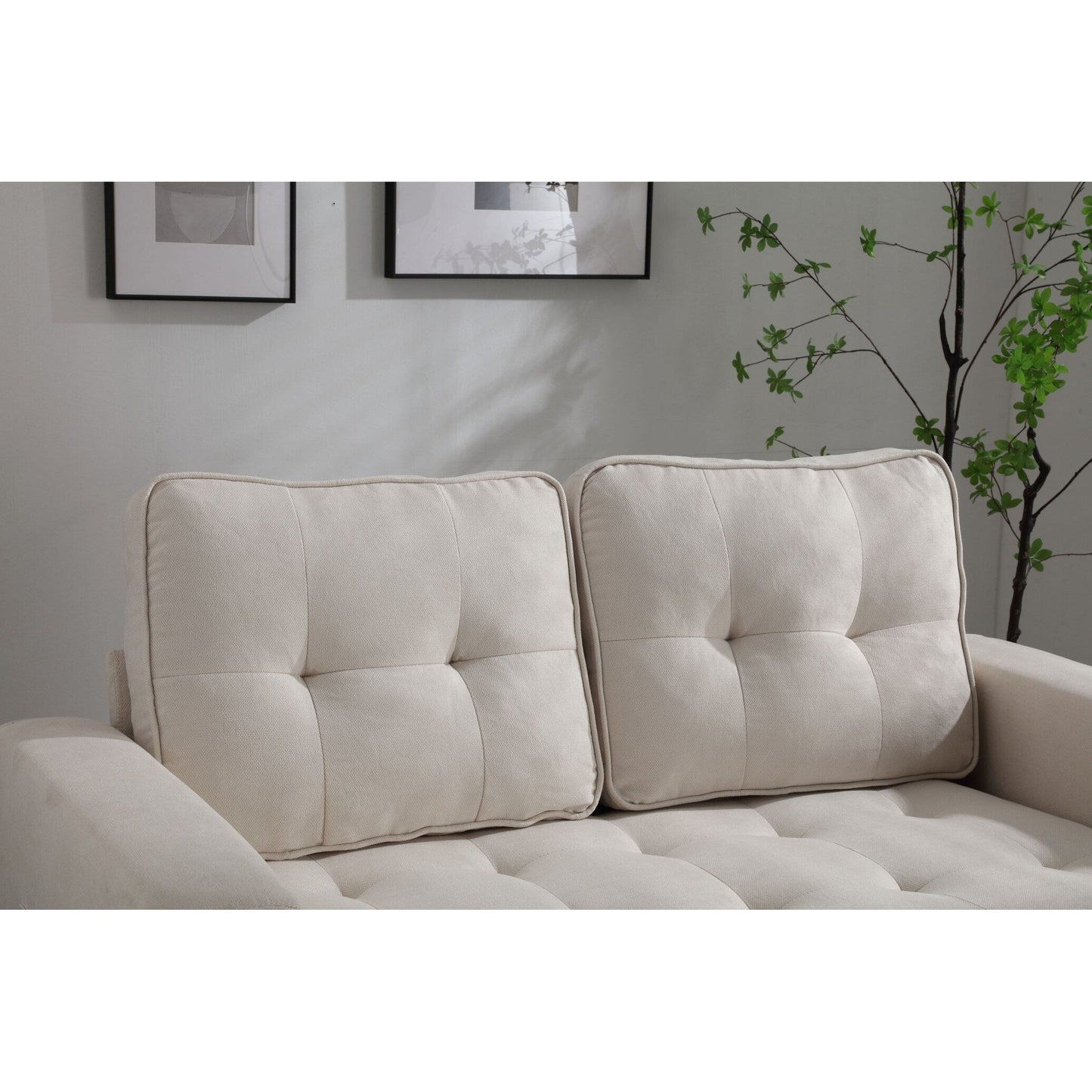 Divano letto futon trasformabile a 3 pieghe