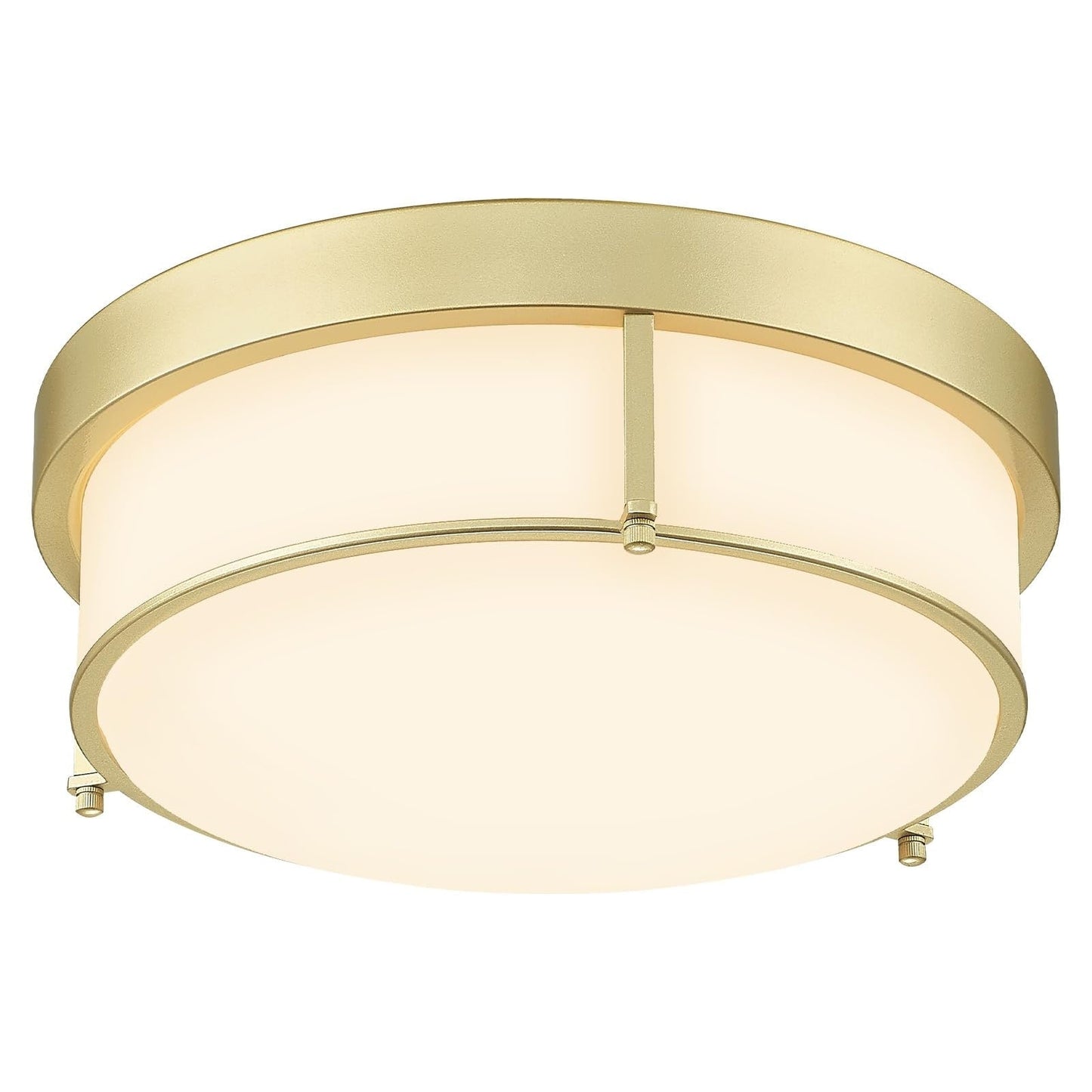 Lampada da soffitto in vetro a 3 luci, montaggio a filo, vetro seminato