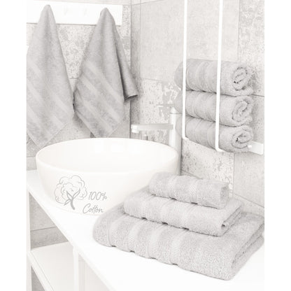 Set di asciugamani da bagno da 3 pezzi, 100% cotone, asciugamani da bagno turco di lusso, asciugamani per il viso extra large, set in saldo