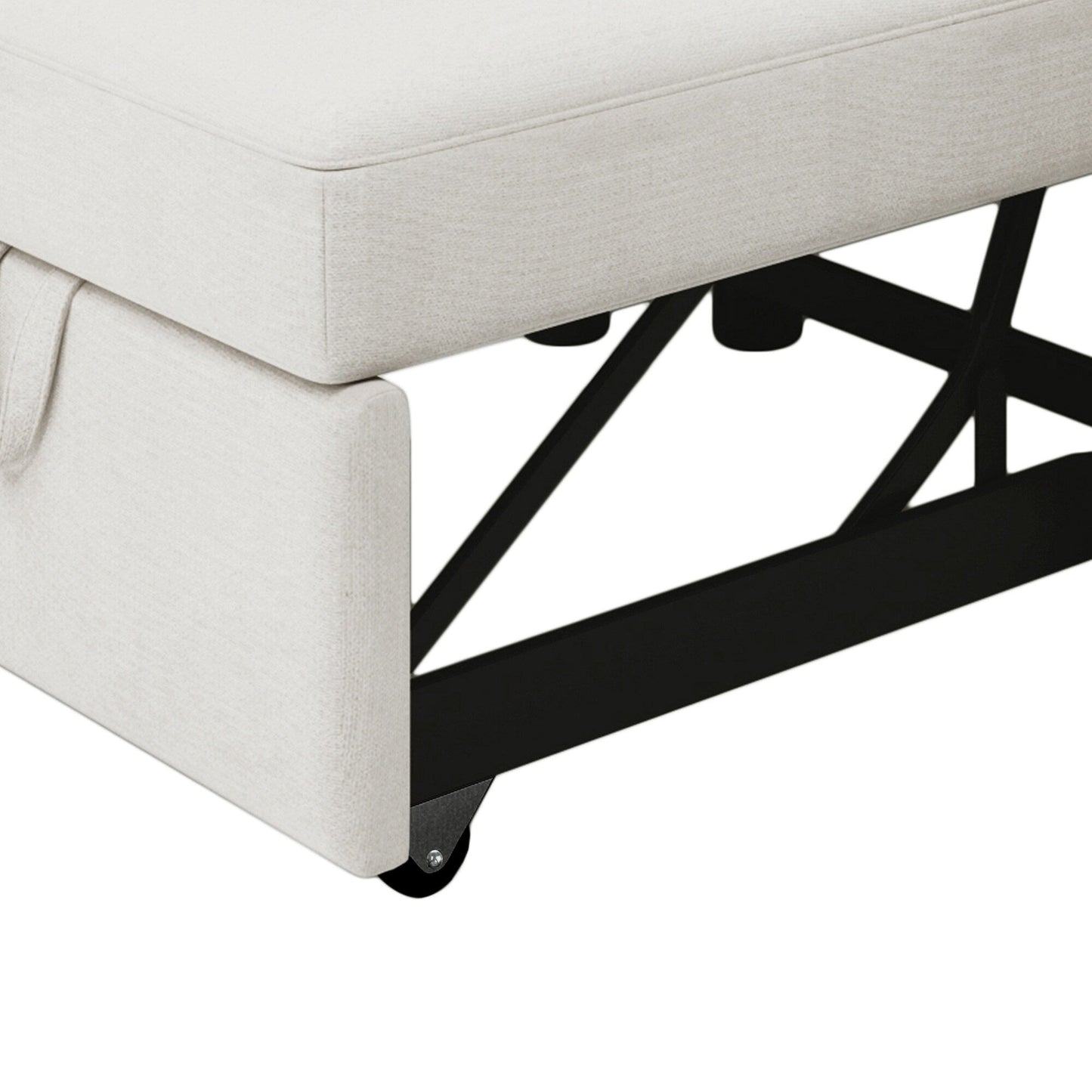 Divano letto regolabile 3 in 1, poltrona letto estraibile, letto pieghevole convertibile per soggiorno