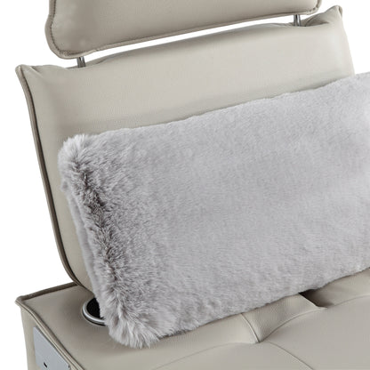 Poltrona letto trasformabile 3 in 1, divano reclinabile regolabile con altoparlanti Bluetooth, porte USB e cuscino morbido