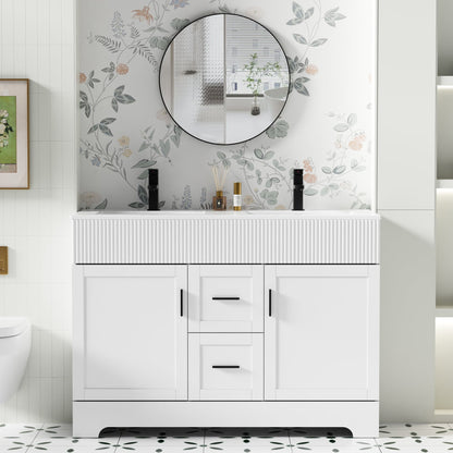 Mobile bagno Wavy Line 30/36/48 con lavabo e rubinetto