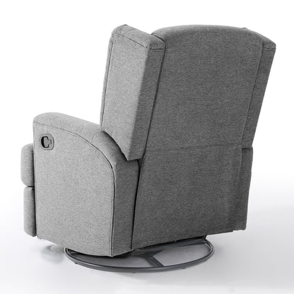 Poltrona reclinabile girevole manuale da 31'' W, set da 2 per cameretta dei bambini