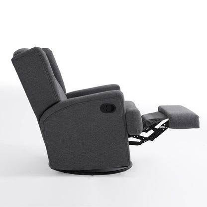Poltrona reclinabile girevole manuale da 31'' W, set da 2 per cameretta dei bambini