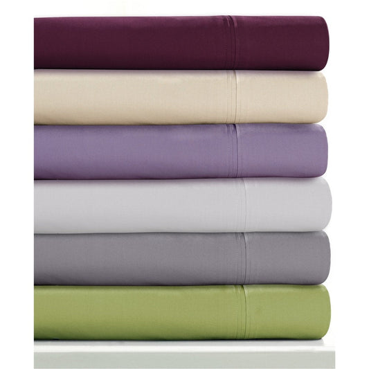 Set di lenzuola con tasca profonda in percalle di cotone extra 350 TC con piatto oversize